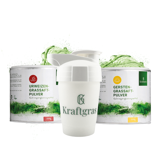 Starterset mit Pulver-Kombi und Shaker