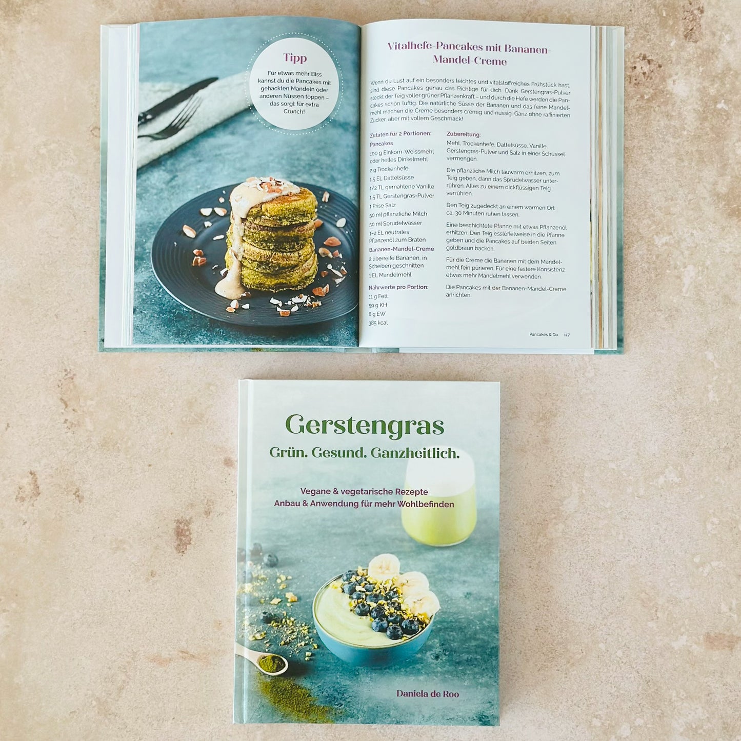 Rezeptbuch Gerstengras