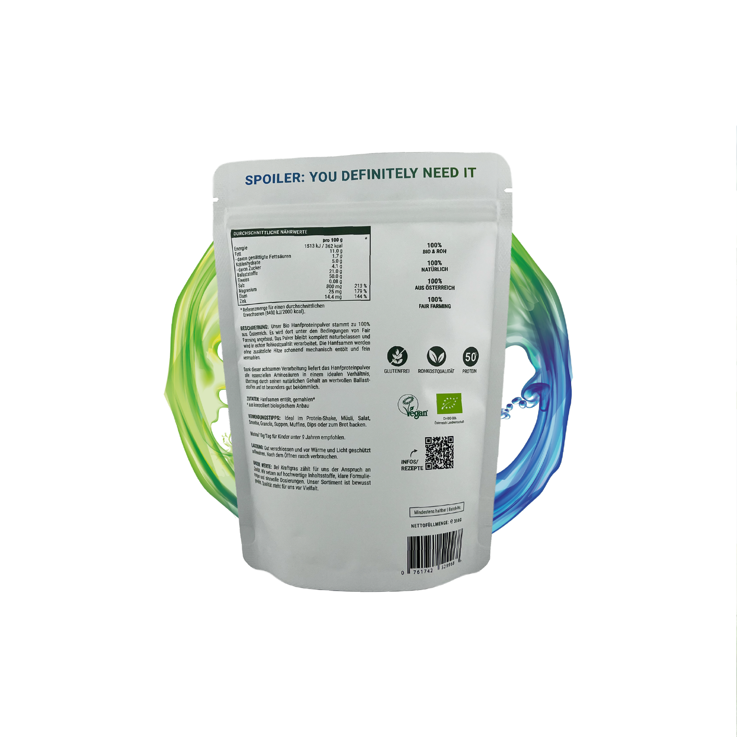 Bio & Roh Hanf Protein