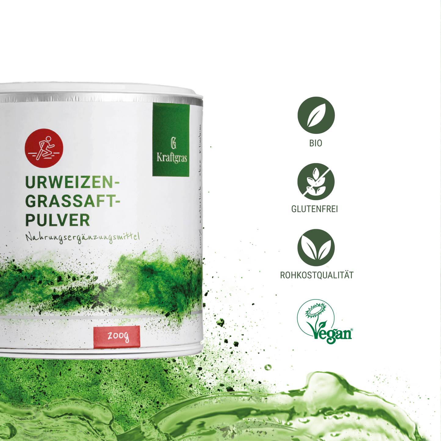 Bio Urweizengrassaftpulver Vegan