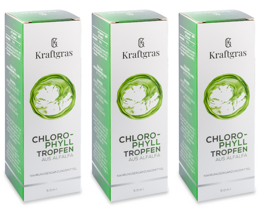 Kraftgras Chlorophyll-3er-Set