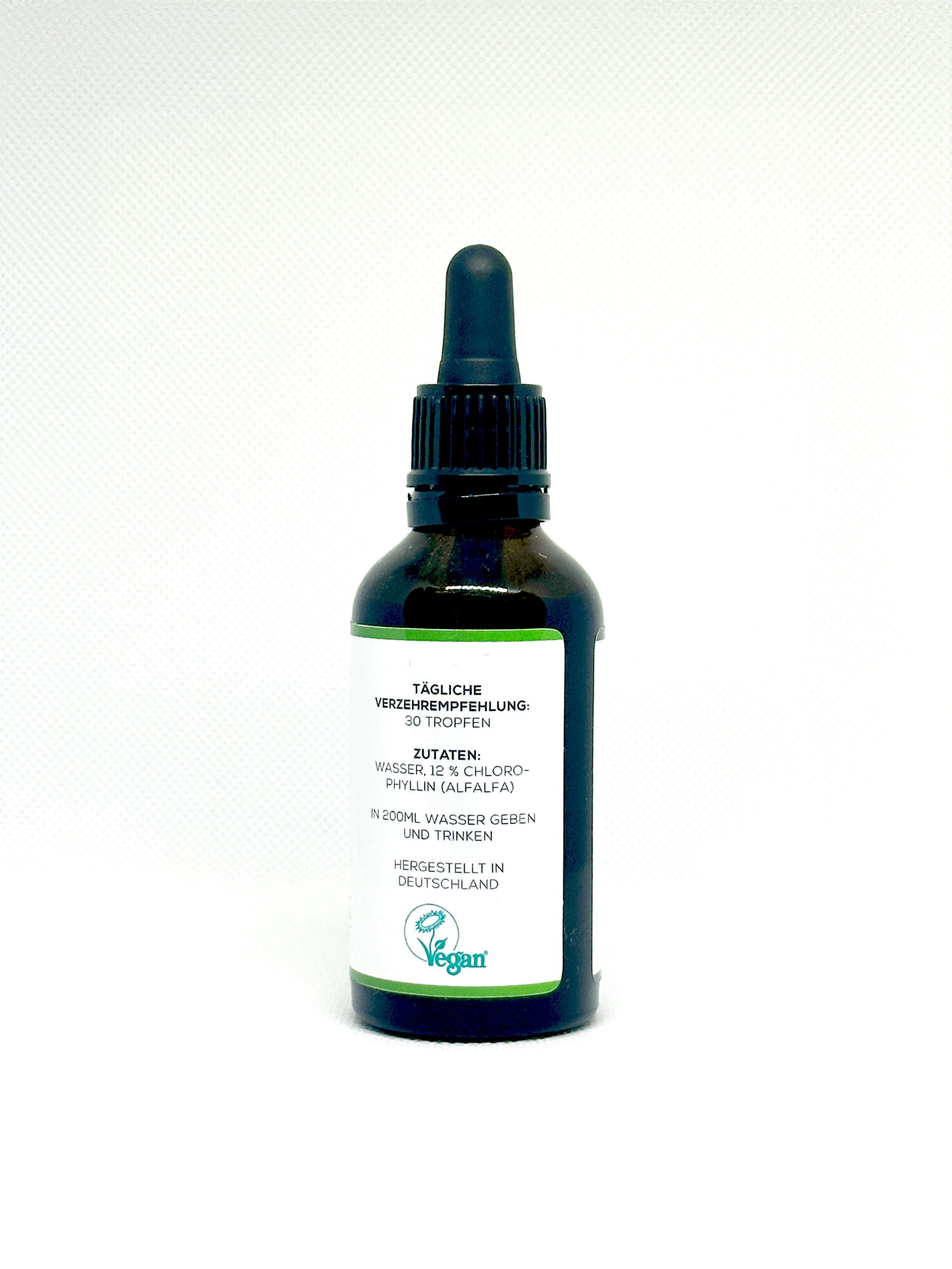 Kraftgras Chlorophylltropfen Flasche