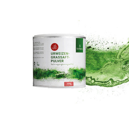 Kombi Bio Urweizen- Gerstengrassaftpulver