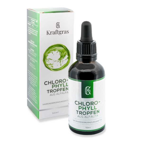 Kraftgras Chlorophyll aus Alfalfa